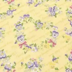 YUWA 30's Collection 松山敦子　パンジーリース　生地