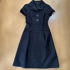 MISS J 黒 半袖 ひざ丈ワンピースさらにお値下げ