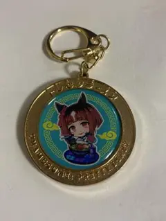 ウマ娘 トレセンラーメン 公式 メダルキーホルダー トランセンド
