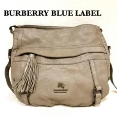 BURBERRY BLUE LABELワンショルダーバッグ ベージュ レザー