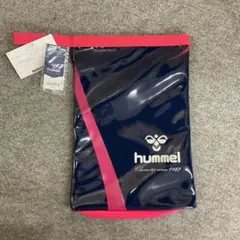 新品　ヒュンメル　エナメルシューズケース　ネイビー