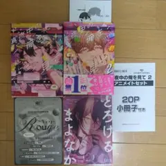 真夜中の俺を見て1.2 2冊セット　アニメイト限定小冊子付き