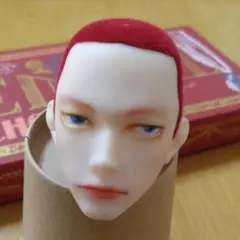 六分の一男子図鑑　ナイン　 ドールヘッド 赤