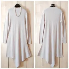 ◆幻◆ 希少美品 定価4.3万円 ADORE アシメトリーニットワンピース