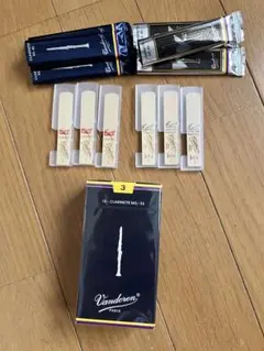クラリネット B♭ リード3     箱 +6枚