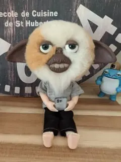 もふ造「しばさん(四歯)」アートドール ハンドメイド