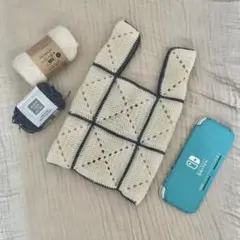 ミニバッグ グラニースクエア ハンドメイド