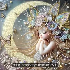 ダイヤモンドアート5D ムーンフェアリー　キットセット