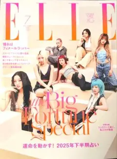 ELLE 2025年7月号 未読品 運命を動かす!2025年下半期占い
