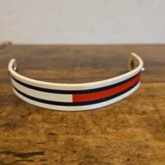 TOMMY HILFIGER ストライプバングル