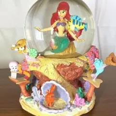 レア★リトル・マーメイド アリエル セバスチャン 噴水 スノーグローブ レア☆リトル・マーメイド アリエル セバスチャン 噴水 スノー