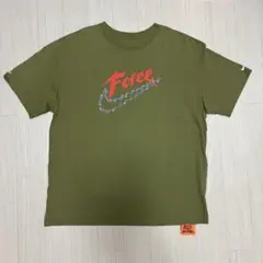NIKE カーキー　ロゴTシャツ
