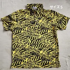 美品★ジャックバニー　半袖ポロシャツ　サイズ５　メンズ