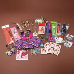 キャラクターグッズ ストラップ バッジ38点セット　景品/非売品　　ｍ222