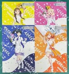 ラブライブ！スーパースター！！　東京駅一番街　購入特典ポストカード4点