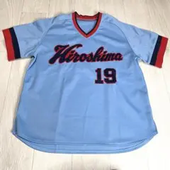 カープ　復刻　限定　ユニフォーム　サイズＳ　応援グッズ　19