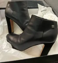 CHANEL シャネル ブーツ ショートブーツ