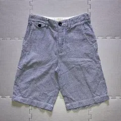 GAP*ギャップ*BLチェック柄ハーフパンツ*140*ショートパンツ*アメカジ*