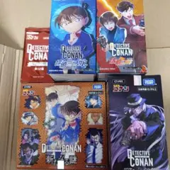 コナンカードゲーム　4BOXセット販売　新品未開封、テープ付き