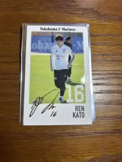 横浜F・マリノス　シークレットフォト風カード　16.加藤蓮