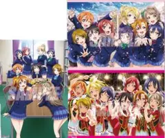 ラブライブ！　μ's　A3クリアポスター　くじ引き堂 C賞