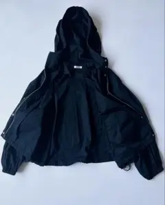 美品 イング INGNI ミリタリー 長袖 マウンテンパーカー ブラック