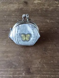 ANNA SUI　がま口小銭入れ　偏光オーロラ