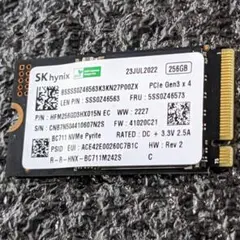 SK hynix BC711 NVMe SSD 256GB