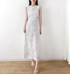 ✴️人気作 新品 ♡ Ted Baker 白 ロングワンピース