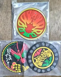 仮面ライダーオーズ　復活のコアメダル　アクリルコースター&ラバーコースター
