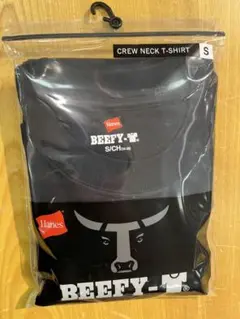 【新品未開封】Hanes ヘインズ BEEFY Sサイズ ブラック 半袖Tシャツ