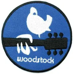 アイロンワッペン WOOD STOCK フェス イベント USA ミュージック