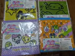 【おまけ付き】たまごっち　一番くじ　E賞 あのころのハンドタオル 4枚セット