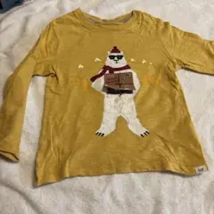 baby GAP クマ イラスト 長袖カットソー