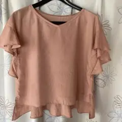 カットソー　オレンジ　シャツ　Ｍ