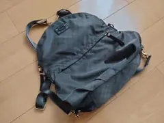 【美品】サザビー 3way ナイロンリュック ショルダーバッグ カーキ
