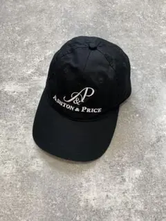 PORT&COMPANY A&P企業ロゴ刺繍CAP black