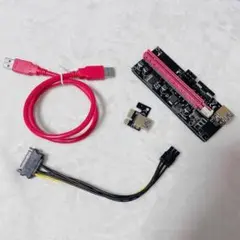 PCI-E 1X to 16X 延長ケーブル グラフィックス拡張