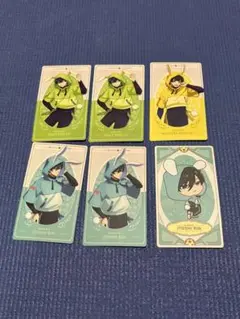 ブルーロック casual bunny オリジナルイラストカード 6点セット
