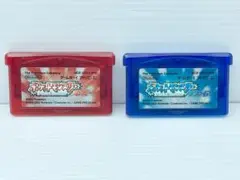 ポケットモンスター サファイア ルビー ２本セット GBA