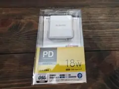 ELECOM USB Type-C 充電器 18W MPA-AC0PW