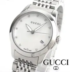 美品 グッチ GUCCI Gタイムレス 126.5 電池交 磨き済 腕時計