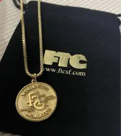 FTC ゴールド コイン型ネックレス dignif】【金属アレルギー対応】コインネックレス （ネックレス