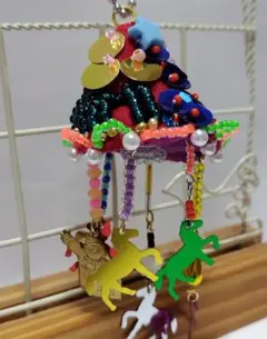 きらきらメリーゴーランドキーホルダー