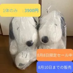 サンリオ当りくじ スヌーピー 1等ぬいぐるみ 2体セット