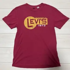 Levi's バーガンディ Tシャツ Mサイズ
