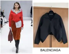 ランウェイ着 名品★バレンシアガ 16aw デムナ 初期 スウィング ブルゾン