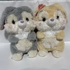 【新品タグ付き】ディズニー　Aimery BIGぬいぐるみ　ミスバニー　とんすけ