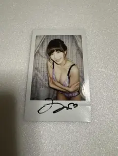 ◆葵 (小野夕子) 直筆サイン入りチェキ セクシー女優 エスワン　k