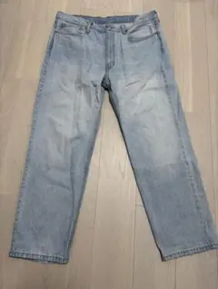 Levi's ライトブルーストレートデニム550 38/30